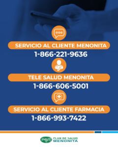 Telefonos Plan Menonita